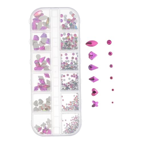 LOLIPPYY 1 Schachtel Nail Decor Fächer Box DIY Nagelschmuck Strasssteine Nagelverzierung Manicure Charm Kreative Nail Art Zubehör für Professionelle und Private Anwendung LOLIPPYY 1 Schachtel Nail Decor Fächer Box DIY Nagelschmuck Strasssteine Nagelverzierung Manicure Charm Kreative Nail Art Zubehör für Professionelle und Private Anwendung von LOLIPPYY