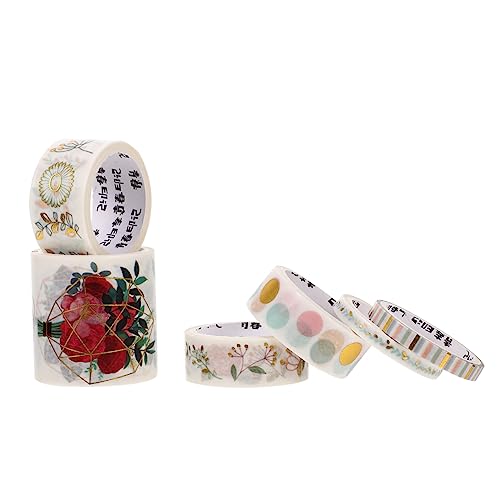 LOLIPPYY 1 Schachtel Washi Tape Gilding Washi Klebeband für Diy Handwerk Notizbücher Scrapbooking und Projekte Dekorative Aufkleber Verschiedenen Designs und Farben LOLIPPYY 1 Schachtel Washi Tape Gilding Washi Klebeband für Diy Handwerk Notizbücher Scrapbooking und Projekte Dekorative Aufkleber Verschiedenen Designs und Farben von LOLIPPYY