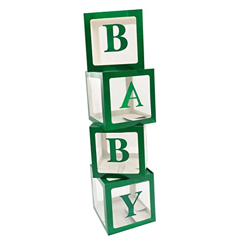 LOLIPPYY 1 Set Boxen Ballon-Box ballon box ballonbox Dekobox Dekorationen für Geburtstagsfeiern Party Briefe hochzeitsdeko Boxen für Babyballons Papier Green von LOLIPPYY