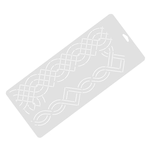 LOLIPPYY 1 Stück Crimpschablone Quilten für Stoff Vorlage Quilt-Vorlage bastelvorlagen quilling zubehör nähwerkzeug Patchwork Vorlage quilt schablonen Näherabende hohle Quiltvorlage pp Weiß LOLIPPYY 1 Stück Crimpschablone Quilten für Stoff Vorlage Quilt-Vorlage bastelvorlagen quilling zubehör nähwerkzeug Patchwork Vorlage quilt schablonen Näherabende hohle Quiltvorlage pp Weiß von LOLIPPYY