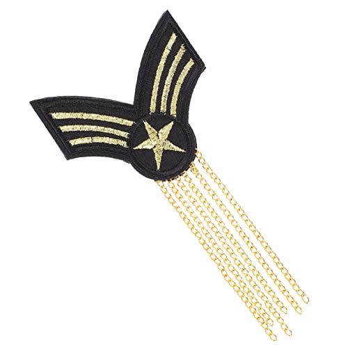 LOLIPPYY 1 Stück Einzelnes Herren Schulterabzeichen mit Quasten Elegantes Epaulette für Kostüme und Blazer für Herrenmode und Einfach Anzubringen Langlebig und LOLIPPYY 1 Stück Einzelnes Herren Schulterabzeichen mit Quasten Elegantes Epaulette für Kostüme und Blazer für Herrenmode und Einfach Anzubringen Langlebig und von LOLIPPYY
