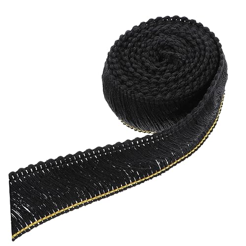 LOLIPPYY 1 Stück Schwarze Fransen Borte Dekorative Spitze für Diy Nähprojekte für Kleidung Accessoires und Heimdekoration Hochwertige Verarbeitung LOLIPPYY 1 Stück Schwarze Fransen Borte Dekorative Spitze für Diy Nähprojekte für Kleidung Accessoires und Heimdekoration Hochwertige Verarbeitung von LOLIPPYY
