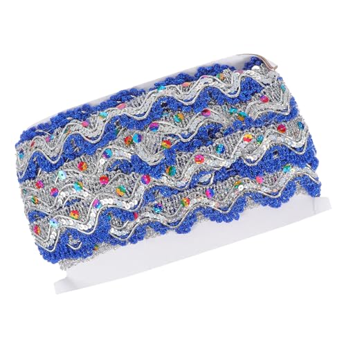 LOLIPPYY 1 Stück Tanzkostümzubehör Rüsche Verzierungen Drei Spitzenstoff Schnürsenkel Funkelnd Festival-outfit Tanzdekorative Trim Spitzenbesatz Bunte Zierleiste Blue Links LOLIPPYY 1 Stück Tanzkostümzubehör Rüsche Verzierungen Drei Spitzenstoff Schnürsenkel Funkelnd Festival-outfit Tanzdekorative Trim Spitzenbesatz Bunte Zierleiste Blue Links von LOLIPPYY