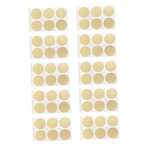 LOLIPPYY 10 Blatt Teiliges DIY Scratch Off Sticker Runde Selbstklebende Rubbel Etiketten für Kreative Geschenke Party Dekorationen und Personalisierte Gewinnkarten Vielseitig Verwendbar LOLIPPYY 10 Blatt Teiliges DIY Scratch Off Sticker Runde Selbstklebende Rubbel Etiketten für Kreative Geschenke Party Dekorationen und Personalisierte Gewinnkarten Vielseitig Verwendbar von LOLIPPYY