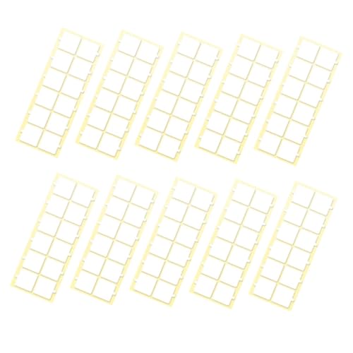 LOLIPPYY 10 Blatt Transparentes Doppelseitiges Montageband Schalldämmendes Acryl Klebeband für Akustikschaumplatten Wiederablösbar Starke Haftung Vielseitig für Diy Schallschutz und LOLIPPYY 10 Blatt Transparentes Doppelseitiges Montageband Schalldämmendes Acryl Klebeband für Akustikschaumplatten Wiederablösbar Starke Haftung Vielseitig für Diy Schallschutz und von LOLIPPYY