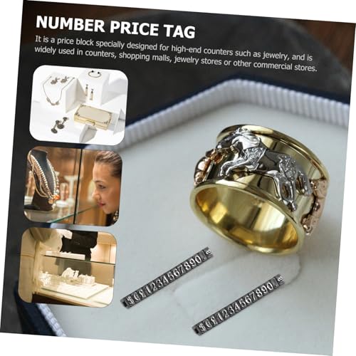 LOLIPPYY 10 Sätze Teiliges Metall preisanzeigewürfel für Schmuck Preiswürfel mit Klarer Beschriftung Langlebig für Ladentheke Einzelhandel Einkaufszentrum LOLIPPYY 10 Sätze Teiliges Metall preisanzeigewürfel für Schmuck Preiswürfel mit Klarer Beschriftung Langlebig für Ladentheke Einzelhandel Einkaufszentrum von LOLIPPYY