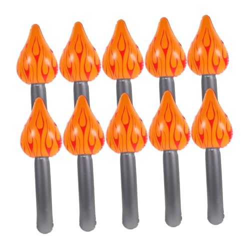 LOLIPPYY 10 Stück Aufblasbarer Flammenballon drinnen künstliches Feuer flackern Dekoration aus PVC aufblasbares luftballons Cosplay-Taschenlampenspielzeug Partyspiele für Cosplay LOLIPPYY 10 Stück Aufblasbarer Flammenballon drinnen künstliches Feuer flackern Dekoration aus PVC aufblasbares luftballons Cosplay-Taschenlampenspielzeug Partyspiele für Cosplay von LOLIPPYY