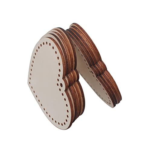 LOLIPPYY 10 Stück Herzförmige Holzanhänger Natürliche Holzscheiben mit Löchern für DIY Bastelarbeiten Hochzeits und Valentinstagsdekorationen Personalisierbar für Besondere Anlässe LOLIPPYY 10 Stück Herzförmige Holzanhänger Natürliche Holzscheiben mit Löchern für DIY Bastelarbeiten Hochzeits und Valentinstagsdekorationen Personalisierbar für Besondere Anlässe von LOLIPPYY