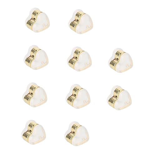LOLIPPYY 10 Stück Herzförmige Ohrstecker Teiliges Diy Schmuckzubehör für Ohrenschmuckgestaltung für Projekte LOLIPPYY 10 Stück Herzförmige Ohrstecker Teiliges Diy Schmuckzubehör für Ohrenschmuckgestaltung für Projekte von LOLIPPYY