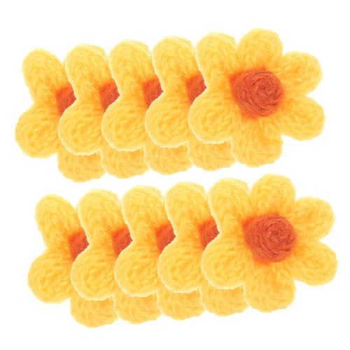 LOLIPPYY 10 Stück Kleiner Blumenbeet Stoff Künstliche Gänseblümchen Mit Stielen Stickereiflecken Nähen Von Flicken Für Die Reparatur Von Kleidung Künstliche Blumen Im Freien Yellow Garn LOLIPPYY 10 Stück Kleiner Blumenbeet Stoff Künstliche Gänseblümchen Mit Stielen Stickereiflecken Nähen Von Flicken Für Die Reparatur Von Kleidung Künstliche Blumen Im Freien Yellow Garn von LOLIPPYY