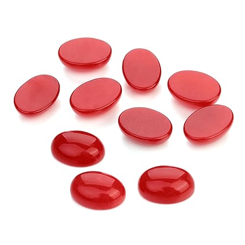 LOLIPPYY 10 Stück Oval Stein Cabochons für Diy Schmuckdesign und Bastelbedarf Zubehör für Ohrringe Manschettenknöpfe und Dekorationen LOLIPPYY 10 Stück Oval Stein Cabochons für Diy Schmuckdesign und Bastelbedarf Zubehör für Ohrringe Manschettenknöpfe und Dekorationen von LOLIPPYY