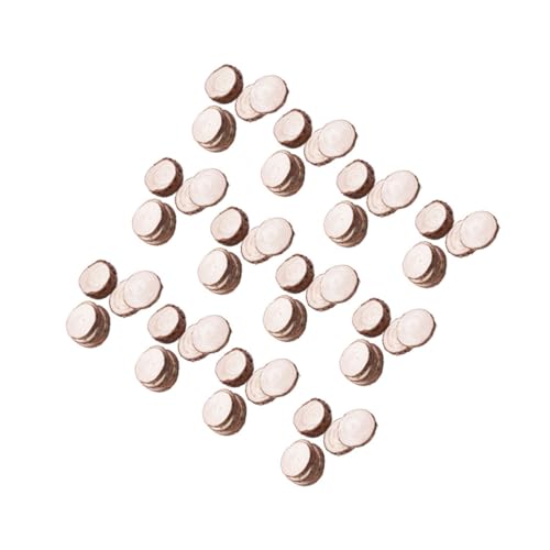 LOLIPPYY 10 Stück Runde Holzchip -Dekoration Pinienrinde Kiefer rundhölzer weihnchtsdeko bastel materialien weihnacjtsdeko hochzeit dekoration hochzeitsdeco Baumrinde Holzscheiben Protokoll von LOLIPPYY