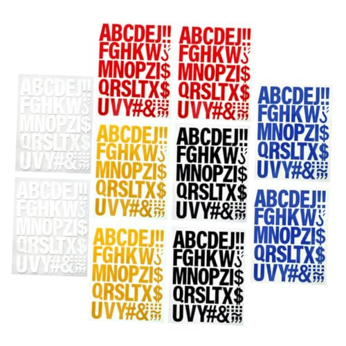 LOLIPPYY 10 Stück Teiliges Bügelbuchstaben Robustem Material Langlebige Heat Transfer Patches in Gelb Weiß Blau Rot und Schwarz für DIY Kleidung Taschen Hüte Einfache Anwendung Textilien LOLIPPYY 10 Stück Teiliges Bügelbuchstaben Robustem Material Langlebige Heat Transfer Patches in Gelb Weiß Blau Rot und Schwarz für DIY Kleidung Taschen Hüte Einfache Anwendung Textilien von LOLIPPYY
