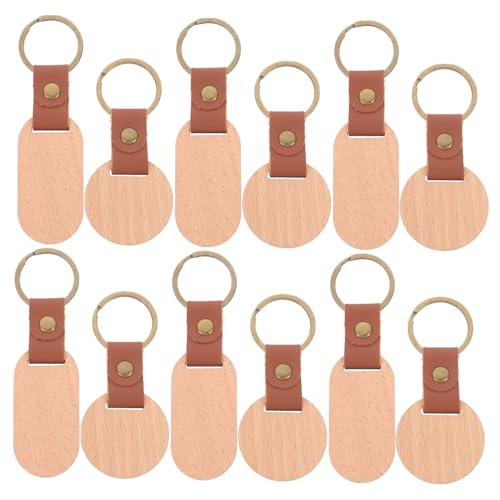 LOLIPPYY 10 Stück Teiliges Holz Schlüsselanhänger Blanko Oval und Rund Stabile Buchenholz Rohlinge zum Basteln Gravierbare DIY Schlüsselring Anhänger für Personalisierte Geschenke und LOLIPPYY 10 Stück Teiliges Holz Schlüsselanhänger Blanko Oval und Rund Stabile Buchenholz Rohlinge zum Basteln Gravierbare DIY Schlüsselring Anhänger für Personalisierte Geschenke und von LOLIPPYY