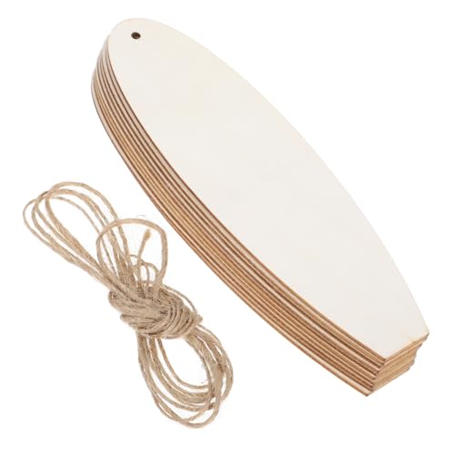 LOLIPPYY 10 Stück Teiliges Holz Surfbrett Naturbelassene DIY Bastelplatten Kinderfreundliche Robuste Holzbretter zum Bemalen und Hängen Wanddekoration für Strand und Luau Partys LOLIPPYY 10 Stück Teiliges Holz Surfbrett Naturbelassene DIY Bastelplatten Kinderfreundliche Robuste Holzbretter zum Bemalen und Hängen Wanddekoration für Strand und Luau Partys von LOLIPPYY
