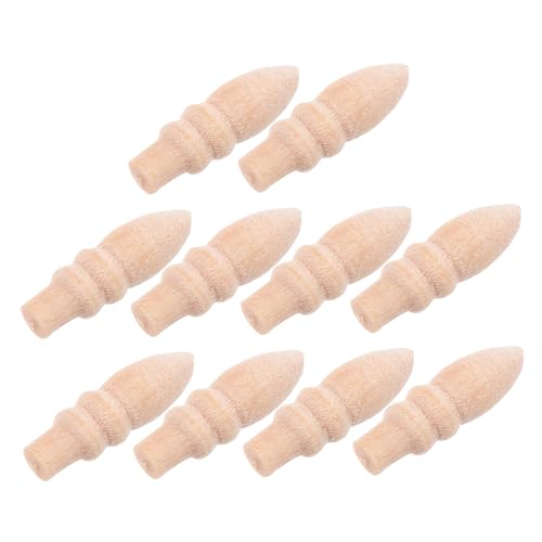 LOLIPPYY 10 Stück Teiliges Miniatur Holzgriffe für Puppenhaus Langlebige DIY Möbelgriffe für Mini Haus Dekoration Praktische Ersatzgriffe für Türen Kindersicher LOLIPPYY 10 Stück Teiliges Miniatur Holzgriffe für Puppenhaus Langlebige DIY Möbelgriffe für Mini Haus Dekoration Praktische Ersatzgriffe für Türen Kindersicher von LOLIPPYY