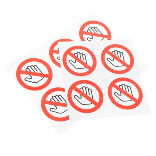 LOLIPPYY 10 Stück Teiliges No touch warnschild Selbstklebend Starke Haftung Sichtbar Sicherheitsaufkleber für Maschinen und Baustellen Schützt vor Berührungsverletzungen LOLIPPYY 10 Stück Teiliges No touch warnschild Selbstklebend Starke Haftung Sichtbar Sicherheitsaufkleber für Maschinen und Baustellen Schützt vor Berührungsverletzungen von LOLIPPYY