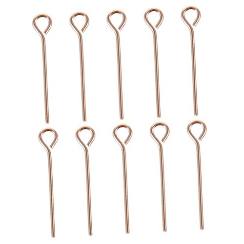 LOLIPPYY 10 Stück Teiliges Ohrstecker pins aus Reinem Silber Roségold Schmuckherstellung DIY Perlen Auffädeln Nützliche Bastelnadeln für Ohrringe Armbänder Halsketten LOLIPPYY 10 Stück Teiliges Ohrstecker pins aus Reinem Silber Roségold Schmuckherstellung DIY Perlen Auffädeln Nützliche Bastelnadeln für Ohrringe Armbänder Halsketten von LOLIPPYY