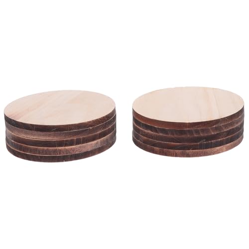 LOLIPPYY 10 Stück Teiliges Runde Holzscheiben Unbehandelte Blanko Holzplatten für DIY Bastelprojekte Stabile Holzplättchen zum Bemalen und Beschriften Vielseitig für Handwerk und LOLIPPYY 10 Stück Teiliges Runde Holzscheiben Unbehandelte Blanko Holzplatten für DIY Bastelprojekte Stabile Holzplättchen zum Bemalen und Beschriften Vielseitig für Handwerk und von LOLIPPYY