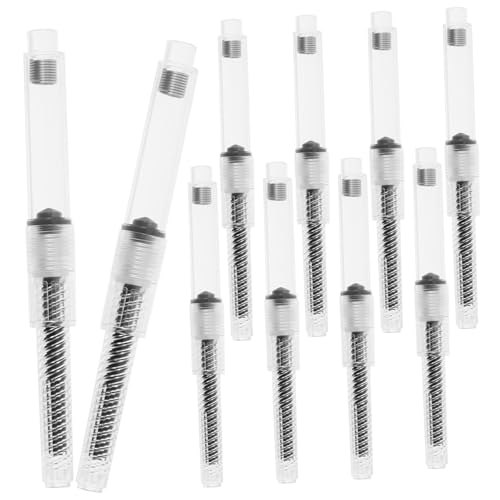 LOLIPPYY 10 Stück Teiliges Tintenabsorber Drehverschluss Tintenfüllhilfe Füllfederhalter Tintenfüllwerkzeug Langlebig Praktisch Nachfüllbar LOLIPPYY 10 Stück Teiliges Tintenabsorber Drehverschluss Tintenfüllhilfe Füllfederhalter Tintenfüllwerkzeug Langlebig Praktisch Nachfüllbar von LOLIPPYY