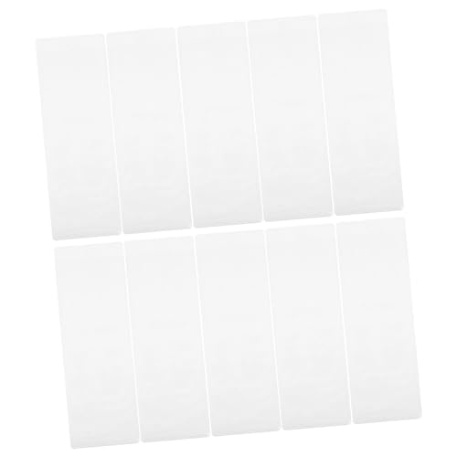 LOLIPPYY 10 Stück Teiliges Transparente Lesezeichen Schutzhüllen aus PVC mit Loch Wasserfest Strapazierfähige Verpackung für Lesezeichenhalter und Fotos Zubehör für Lesezeichen Verpackung LOLIPPYY 10 Stück Teiliges Transparente Lesezeichen Schutzhüllen aus PVC mit Loch Wasserfest Strapazierfähige Verpackung für Lesezeichenhalter und Fotos Zubehör für Lesezeichen Verpackung von LOLIPPYY