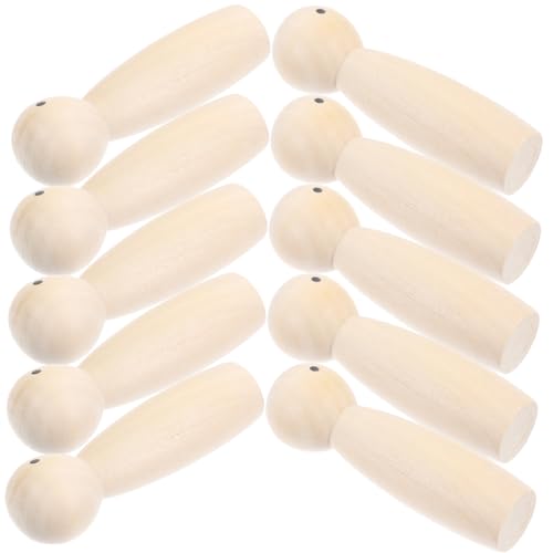 LOLIPPYY 10 Stück Teiliges Unbemalte Holzfiguren DIY Holzpuppen für Bemalen Leichte Glatte Holz Dekofiguren Kreative Bastelspielzeuge und Dekorative Holzmodelle LOLIPPYY 10 Stück Teiliges Unbemalte Holzfiguren DIY Holzpuppen für Bemalen Leichte Glatte Holz Dekofiguren Kreative Bastelspielzeuge und Dekorative Holzmodelle von LOLIPPYY