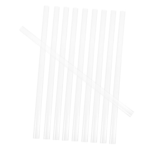 LOLIPPYY 10 Stück Transparentes Teiliges Kunststoff Schiebebinder mit Stabilem Zugstangen Clip Vielseitig für Dokumentenorganisation Sicherer Halt für Berichte Projekt und von LOLIPPYY