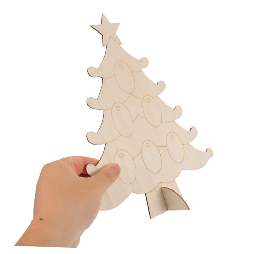 LOLIPPYY 10 Stück Unbemalte Holzanhänger Weihnachtsbaum Diy Bastel Holzfiguren zum Bemalen Glatte Holzrohlinge für Kreative Weihnachtsdeko für Familienbasteln und Geschenkideen LOLIPPYY 10 Stück Unbemalte Holzanhänger Weihnachtsbaum Diy Bastel Holzfiguren zum Bemalen Glatte Holzrohlinge für Kreative Weihnachtsdeko für Familienbasteln und Geschenkideen von LOLIPPYY