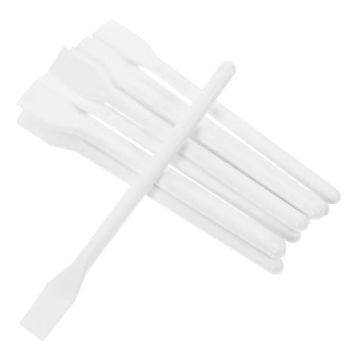 LOLIPPYY 10 Stücke Kleber Kunststoff Misch Schaber Kosmetik Spatel Kosmetische Schaben Stick Für Farbe Farbe DIY Handwerk Hautpflege von LOLIPPYY