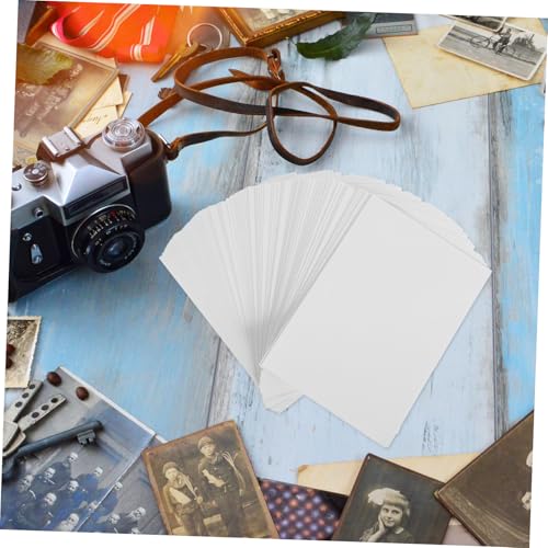 LOLIPPYY 100 Blatt Hochglänzendes Fotopapier Glatte Oberfläche Klare Druckqualität Geeignet für Foto und Grafikdruck für Büro Schule und Heimgebrauch von LOLIPPYY