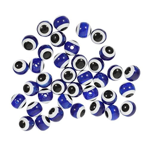 LOLIPPYY 100 Stück Augenperlen Aus Harz Halskette Des Bösen Blicks Schmuck Ästhetisch Armbänder Für Den Bösen Blick Perlen Des Bösen Blicks Bunt Sicherungsperlen Reize Farbig Plastik Blue LOLIPPYY 100 Stück Augenperlen Aus Harz Halskette Des Bösen Blicks Schmuck Ästhetisch Armbänder Für Den Bösen Blick Perlen Des Bösen Blicks Bunt Sicherungsperlen Reize Farbig Plastik Blue von LOLIPPYY