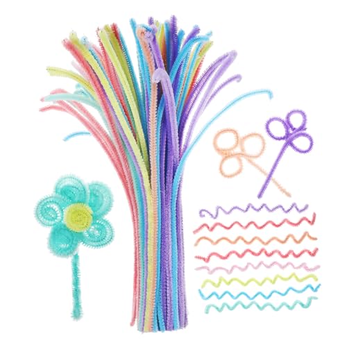 LOLIPPYY 100 Stück Bunte Chenille Stäbe Weich und Flexibel Flauschige Bastelstäbe in Macaron Farben für DIY Bastelprojekte und Kreative Spielzeuge LOLIPPYY 100 Stück Bunte Chenille Stäbe Weich und Flexibel Flauschige Bastelstäbe in Macaron Farben für DIY Bastelprojekte und Kreative Spielzeuge von LOLIPPYY