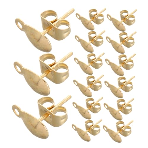 LOLIPPYY 100 Stück Edelstahl Ohrstecker Leicht Dünn mit Tropfenanhänger DIY Schmuckzubehör für Damen für Alltag Partys Langlebig Komfortabel Glänzend Wasserfest LOLIPPYY 100 Stück Edelstahl Ohrstecker Leicht Dünn mit Tropfenanhänger DIY Schmuckzubehör für Damen für Alltag Partys Langlebig Komfortabel Glänzend Wasserfest von LOLIPPYY