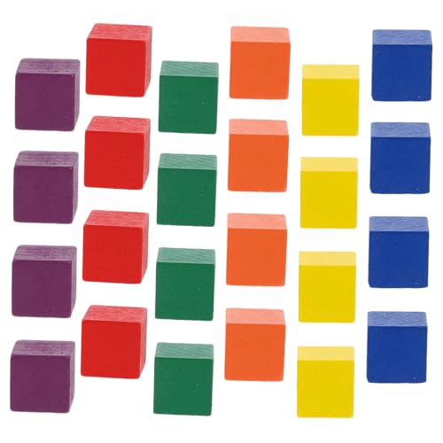 LOLIPPYY 100 Stück Farbige Holzquader DIY Bastelwürfel Holz für Kreative Projekte Splinterfrei für Erwachsene Vielseitige Anwendungsmöglichkeiten LOLIPPYY 100 Stück Farbige Holzquader DIY Bastelwürfel Holz für Kreative Projekte Splinterfrei für Erwachsene Vielseitige Anwendungsmöglichkeiten von LOLIPPYY
