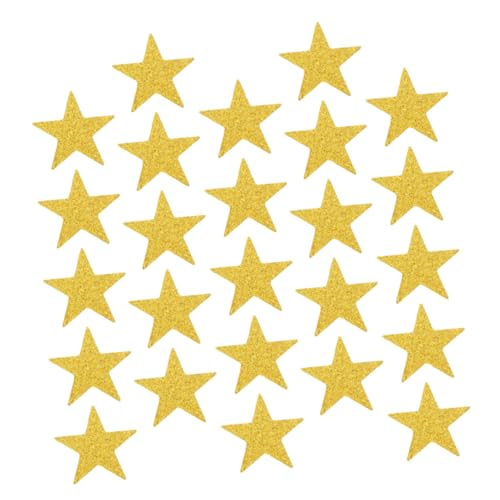 LOLIPPYY 100 Stück Goldene Stern Pailletten Papier Konfetti Doppelseitig Glitzernd Dekorativ für Hochzeit Geburtstag Tischdeko DIY Vielseitig Festliche Party Accessoires von LOLIPPYY