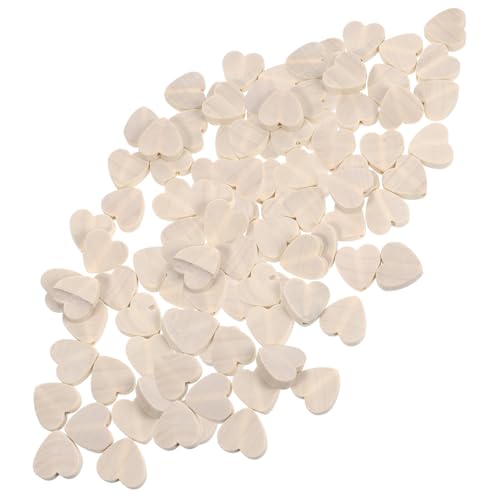 LOLIPPYY 100 Stück Herzform Holzperlen Spacer Beads für DIY Schmuck Basteln Natürliche Holzherzen zum Auffädeln für Armbänder Halsketten Ohrringe und Handwerksprojekte LOLIPPYY 100 Stück Herzform Holzperlen Spacer Beads für DIY Schmuck Basteln Natürliche Holzherzen zum Auffädeln für Armbänder Halsketten Ohrringe und Handwerksprojekte von LOLIPPYY