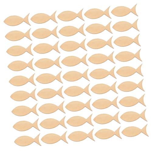 LOLIPPYY 100 Stück Holzfische Unlackierte Holzanhänger Fischform für DIY Basteln Eltern junge Mädchen Projekt Glatte Oberfläche zum Bemalen und Dekorieren LOLIPPYY 100 Stück Holzfische Unlackierte Holzanhänger Fischform für DIY Basteln Eltern junge Mädchen Projekt Glatte Oberfläche zum Bemalen und Dekorieren von LOLIPPYY
