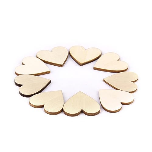 LOLIPPYY 100 Stück Holzscheiben Herzform für DIY Bastelarbeiten Holzfarbe für Hochzeitsdeko und Kreative Projekte Naturbelassene Holzscheiben mit Rinde Leicht zu Gestalten Verzieren LOLIPPYY 100 Stück Holzscheiben Herzform für DIY Bastelarbeiten Holzfarbe für Hochzeitsdeko und Kreative Projekte Naturbelassene Holzscheiben mit Rinde Leicht zu Gestalten Verzieren von LOLIPPYY