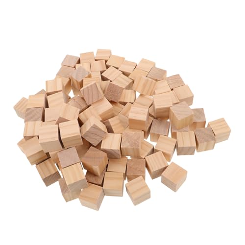 LOLIPPYY 100 Stück Holzwürfel Natürliche Unlackierte Quadratische Holzblöcke für DIY Pädagogische Handwerksprojekte Stapelspielzeug Kreativität und Lernen LOLIPPYY 100 Stück Holzwürfel Natürliche Unlackierte Quadratische Holzblöcke für DIY Pädagogische Handwerksprojekte Stapelspielzeug Kreativität und Lernen von LOLIPPYY