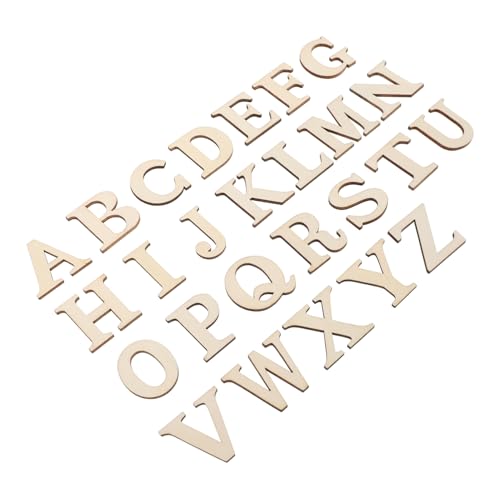 LOLIPPYY 100 Stück Kleine Holzbuchstaben DIY Basteln Unbemalt zum Bemalen Leichte Holz Deko Buchstaben für Kreative Handarbeiten Wand und Fensterdekoration Stabile Holzplatten zum LOLIPPYY 100 Stück Kleine Holzbuchstaben DIY Basteln Unbemalt zum Bemalen Leichte Holz Deko Buchstaben für Kreative Handarbeiten Wand und Fensterdekoration Stabile Holzplatten zum von LOLIPPYY