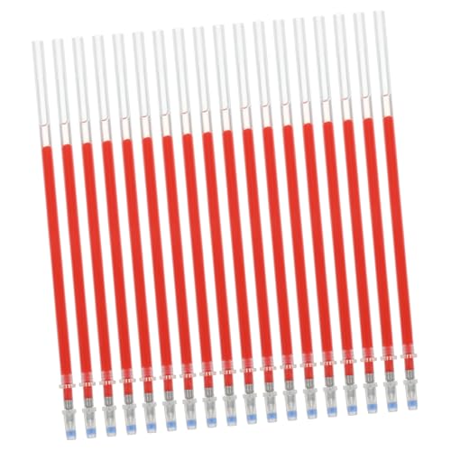 LOLIPPYY 100 Stück Kugelschreiber Nachfüllminen Rote Gel tintenminen Glatt Schreibend Leicht Austauschbar für Büro Schule Langlebig und Tragbar LOLIPPYY 100 Stück Kugelschreiber Nachfüllminen Rote Gel tintenminen Glatt Schreibend Leicht Austauschbar für Büro Schule Langlebig und Tragbar von LOLIPPYY