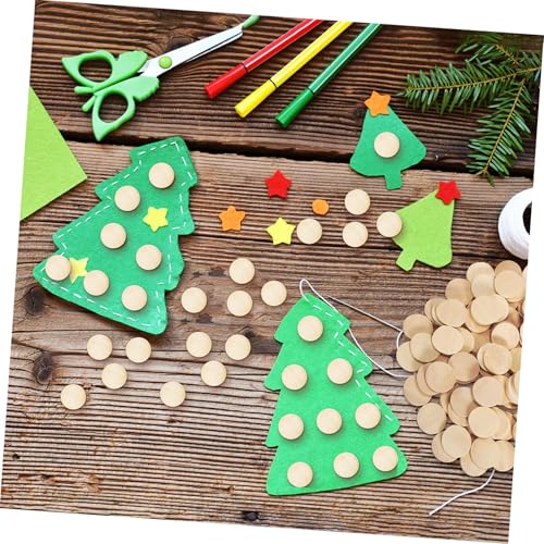 LOLIPPYY 100 Stück Runde Holzscheiben Starke Holzrohlinge zum Basteln Flache Holzplatten für DIY Handwerk Tischdeko und Weihnachtsornamente Vielseitige Naturholzscheiben aus Lindenholz LOLIPPYY 100 Stück Runde Holzscheiben Starke Holzrohlinge zum Basteln Flache Holzplatten für DIY Handwerk Tischdeko und Weihnachtsornamente Vielseitige Naturholzscheiben aus Lindenholz von LOLIPPYY