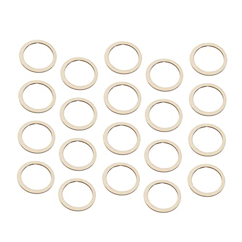LOLIPPYY 100 Stück Runde Holzscheiben für DIY Schmuck Anhänger Zubehör Glatte Oberfläche Stabile Holzscheiben für Basteln Malen Dekoration und Anhänger Naturfarben LOLIPPYY 100 Stück Runde Holzscheiben für DIY Schmuck Anhänger Zubehör Glatte Oberfläche Stabile Holzscheiben für Basteln Malen Dekoration und Anhänger Naturfarben von LOLIPPYY