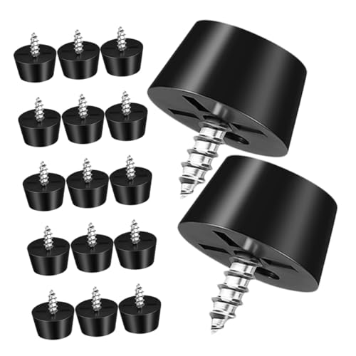 LOLIPPYY 100 Stück Runde PVC Möbelgleiter mit Schraubgewinde rutschfeste Möbelbeine für Stühle Tische und Sofas Bodenschutz für Hartholz Kratzfeste Gummifüße Einfache LOLIPPYY 100 Stück Runde PVC Möbelgleiter mit Schraubgewinde rutschfeste Möbelbeine für Stühle Tische und Sofas Bodenschutz für Hartholz Kratzfeste Gummifüße Einfache von LOLIPPYY