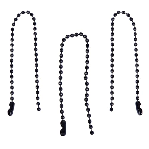 LOLIPPYY 100 Stück Rundkugel Perlenketten Farbig Lackierte Bead Chains Lange Tag Ball Chains Vielseitig Einsetzbar für Schmuck Schlüsselanhänger und DIY Dekoration von LOLIPPYY