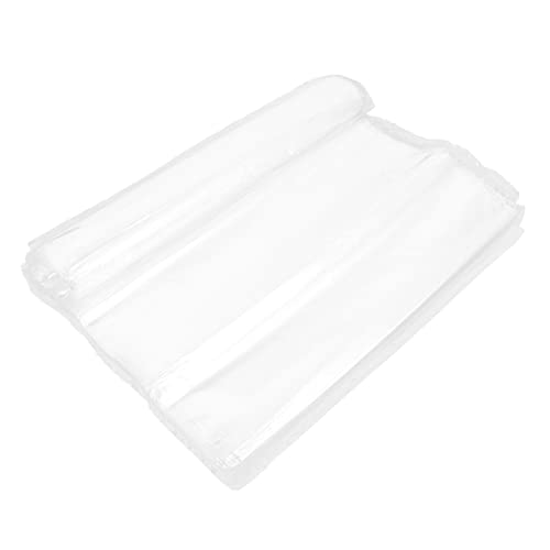 LOLIPPYY 100 Stück Schrumpffolienbeutel Transparent Hitzeversiegelbar Reißfest Hohe Schrumpfung für Kerzen Schuhe Flaschen Kosmetik DIY Verpackung von LOLIPPYY