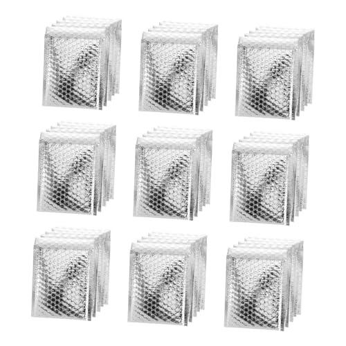 LOLIPPYY 100 Stück Selbstklebende Luftpolster versandtaschen Silber Stoßfest Wasserfest Leicht mit Extra Glatter Oberfläche für Beschriftung Sichere Verpackung für Versand und LOLIPPYY 100 Stück Selbstklebende Luftpolster versandtaschen Silber Stoßfest Wasserfest Leicht mit Extra Glatter Oberfläche für Beschriftung Sichere Verpackung für Versand und von LOLIPPYY