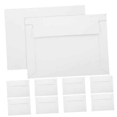 LOLIPPYY 100 Stück Selbstklebende Versandtaschen Weiß Dicke Papierbriefumschläge mit Selbstklebendem Verschluss Vielseitig für Dokumente Grußkarten Pakete Bedruckbare Oberfläche Sichere LOLIPPYY 100 Stück Selbstklebende Versandtaschen Weiß Dicke Papierbriefumschläge mit Selbstklebendem Verschluss Vielseitig für Dokumente Grußkarten Pakete Bedruckbare Oberfläche Sichere von LOLIPPYY