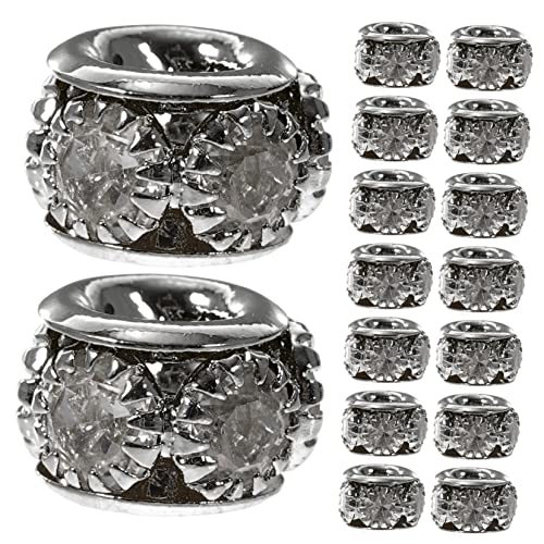 LOLIPPYY 100 Stück Strassperlen Rondelle Spacer Beads für DIY Schmuck Bastelzubehör für und Armbänder Leicht und Tragbar für Kreative Projekte LOLIPPYY 100 Stück Strassperlen Rondelle Spacer Beads für DIY Schmuck Bastelzubehör für und Armbänder Leicht und Tragbar für Kreative Projekte von LOLIPPYY