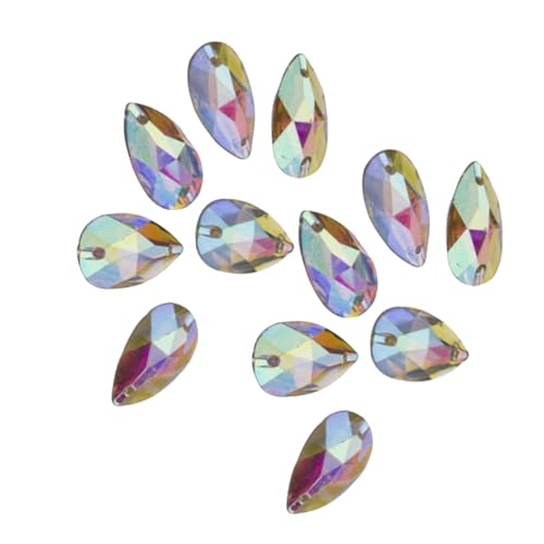 LOLIPPYY 100 Stück Teardrop Form Flachrücken Resin Strasssteine Diy für Kostüm Scrapbooking Dekoration für Schmuckherstellung und Bastelprojekte LOLIPPYY 100 Stück Teardrop Form Flachrücken Resin Strasssteine Diy für Kostüm Scrapbooking Dekoration für Schmuckherstellung und Bastelprojekte von LOLIPPYY